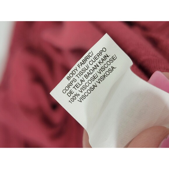 ALK Women's Small Lucky Brand Rose Surplice Long Sleeve Blouse Shirt Top NEW NWT - Picture 10 of 10